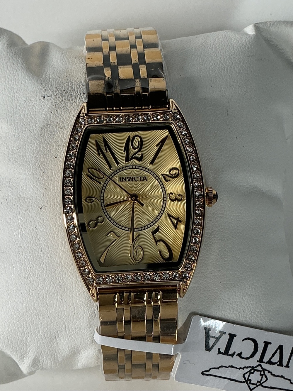 Invicta Gold-Tone Crystal Accent Women's Bracelet Watch 69266